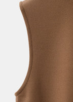 Fitted Top With Wide Straps