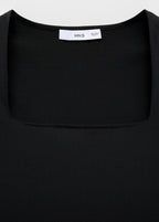 Fitted Top With Wide Straps