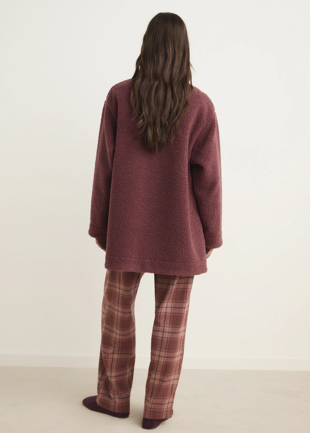 Fleece Sweatshirt With Zip