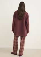 Fleece Sweatshirt With Zip