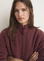 Fleece Sweatshirt With Zip