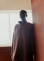 Fleece Sweatshirt With Zip