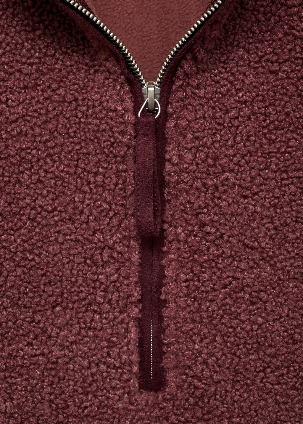 Fleece Sweatshirt With Zip