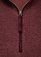 Fleece Sweatshirt With Zip