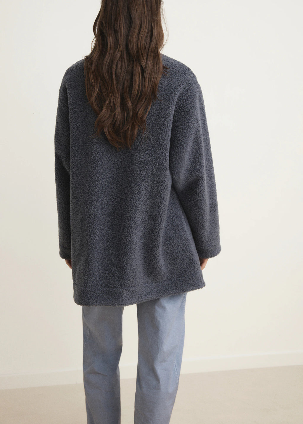 Fleece Sweatshirt With Zip