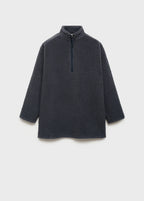 Fleece Sweatshirt With Zip