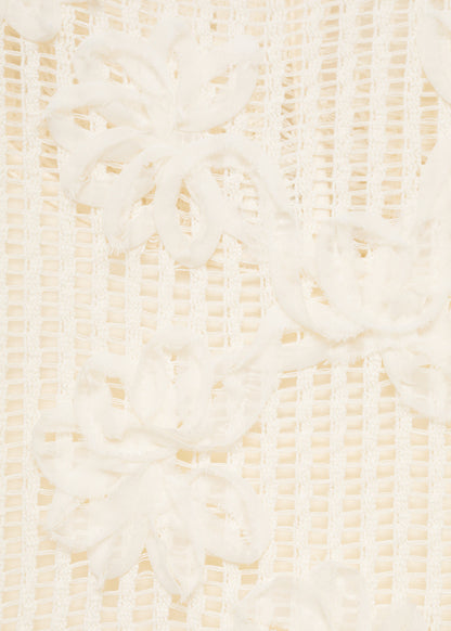 Floral Crochet Dress