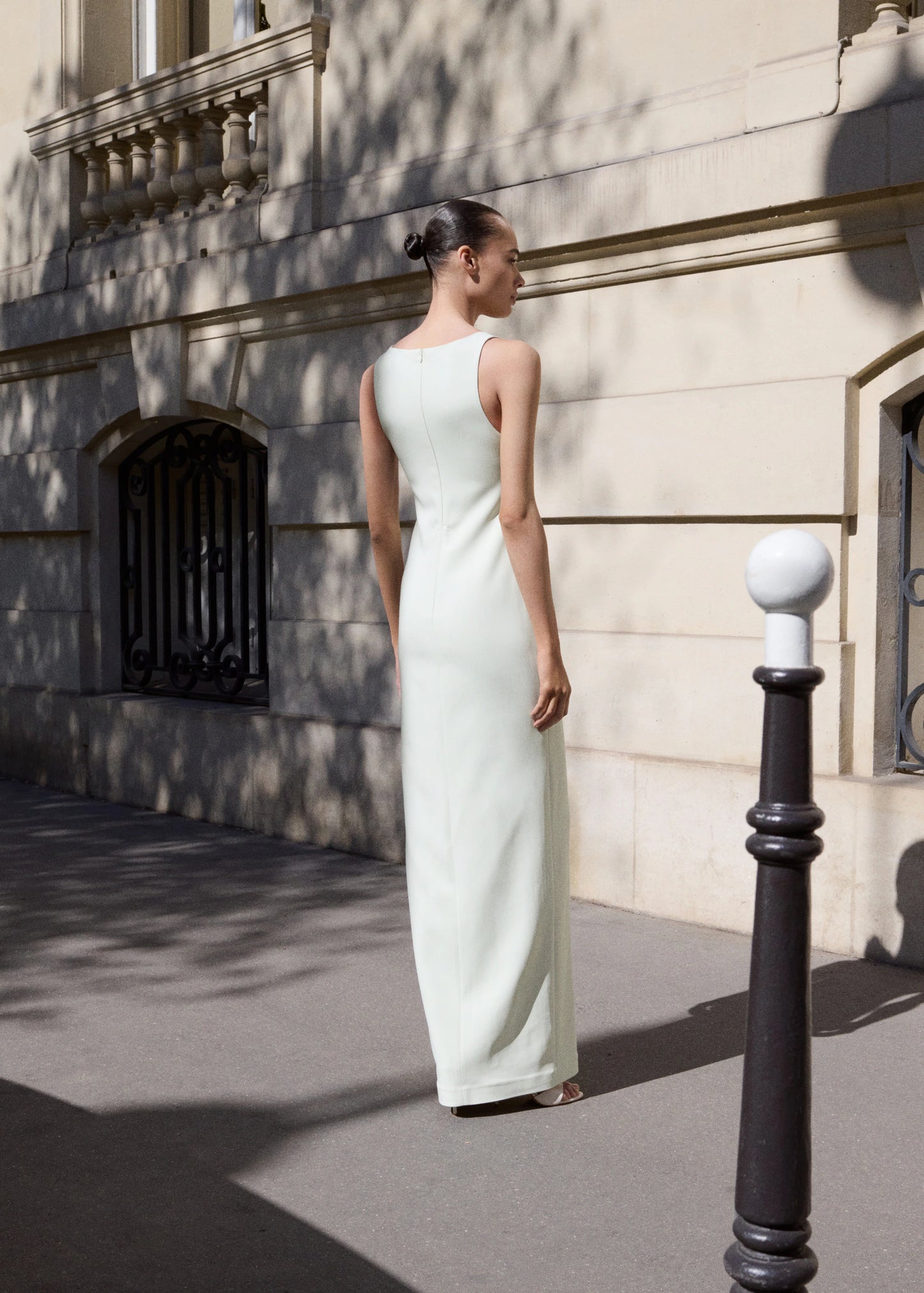 Floral Dress With Slit Detail