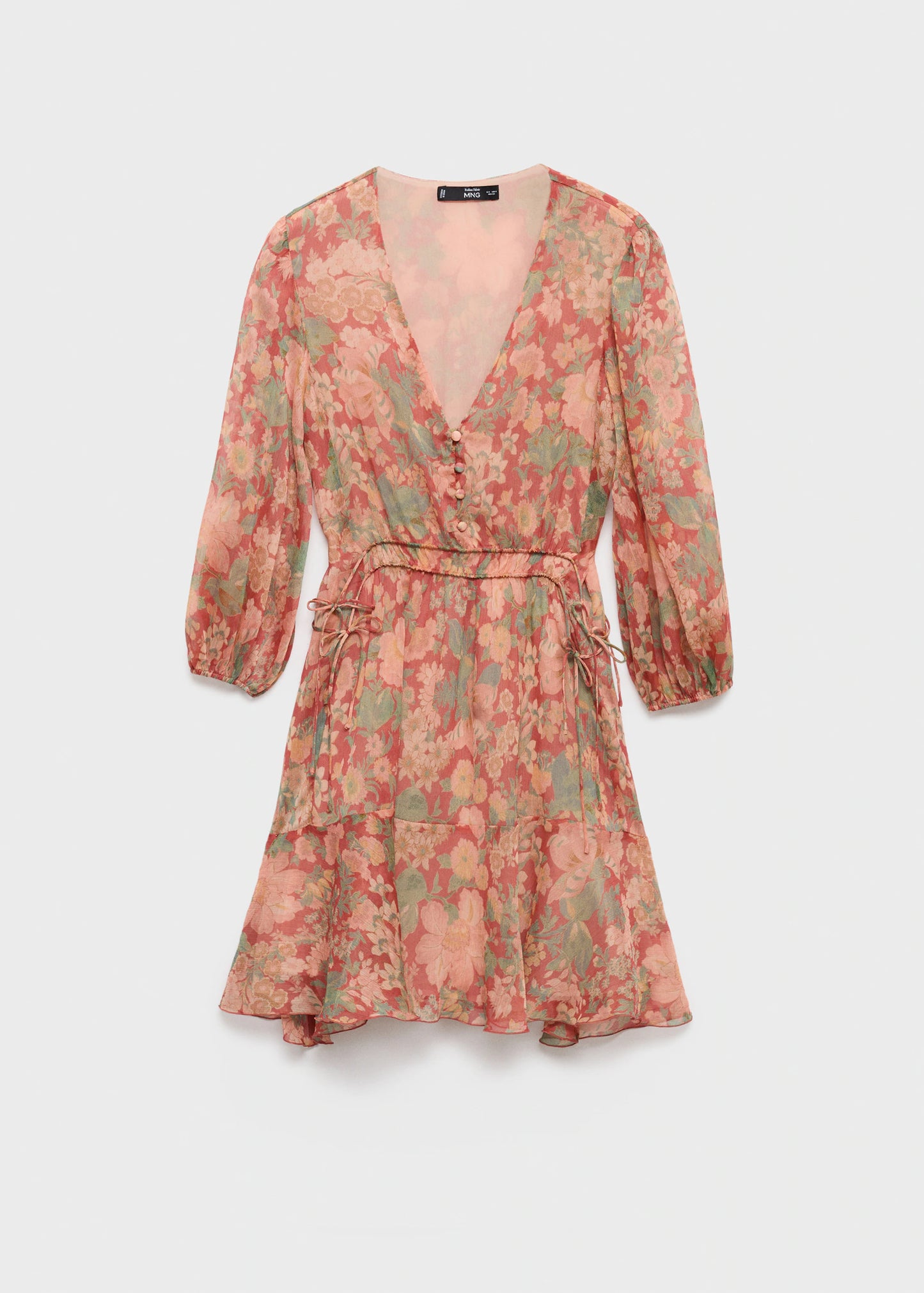 Floral Puff Sleeve Dress
