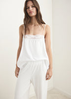 Fluid Cotton Pyjama Bottoms