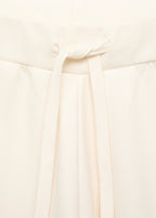 Fluid Long Cotton Trousers