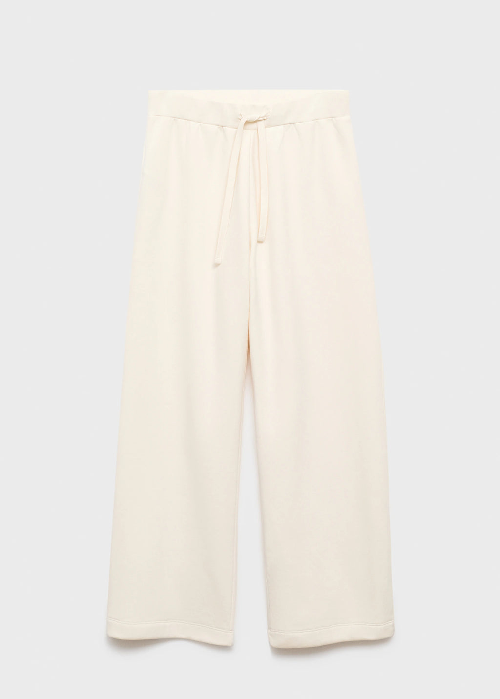 Fluid Long Cotton Trousers