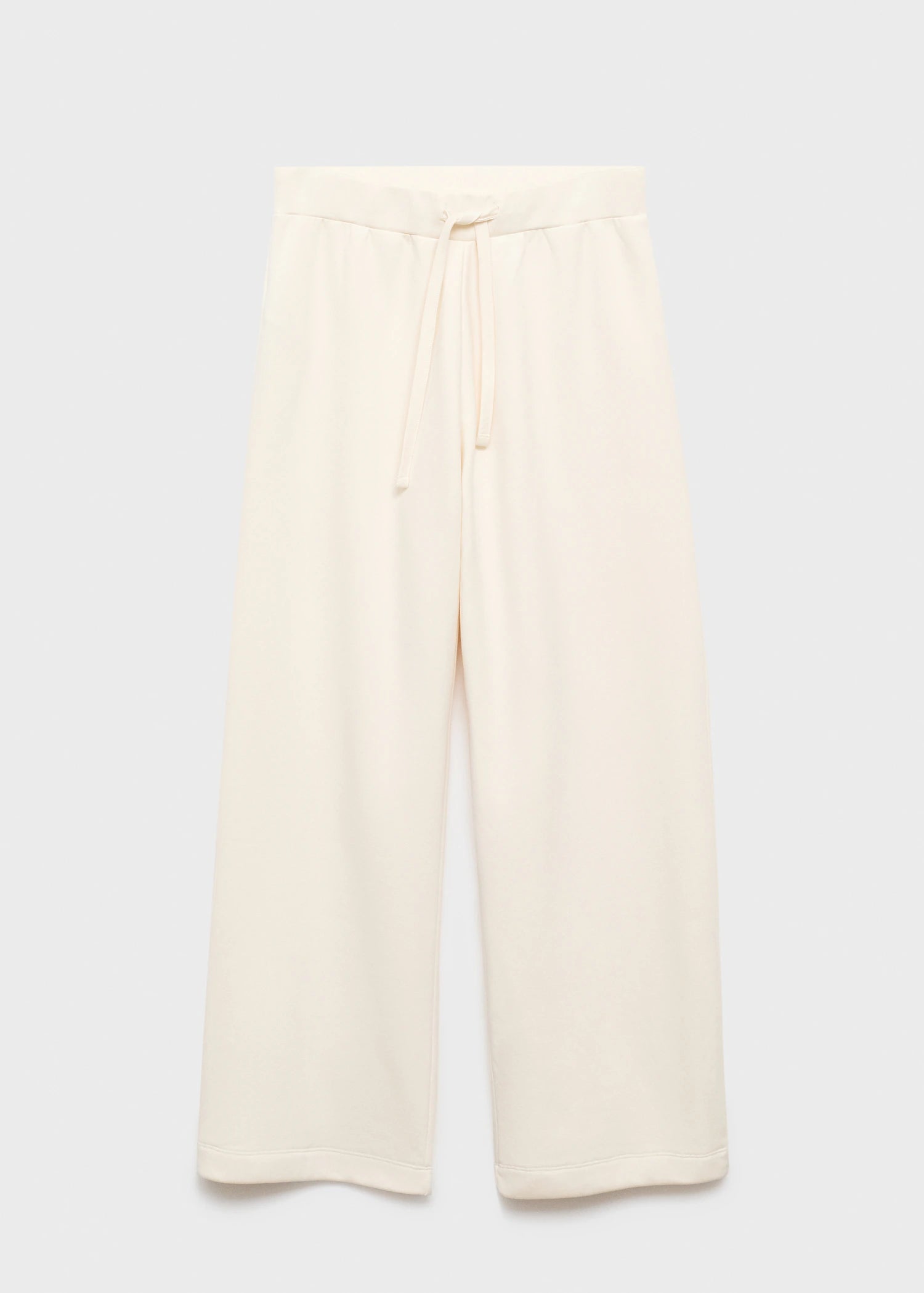 Fluid Long Cotton Trousers