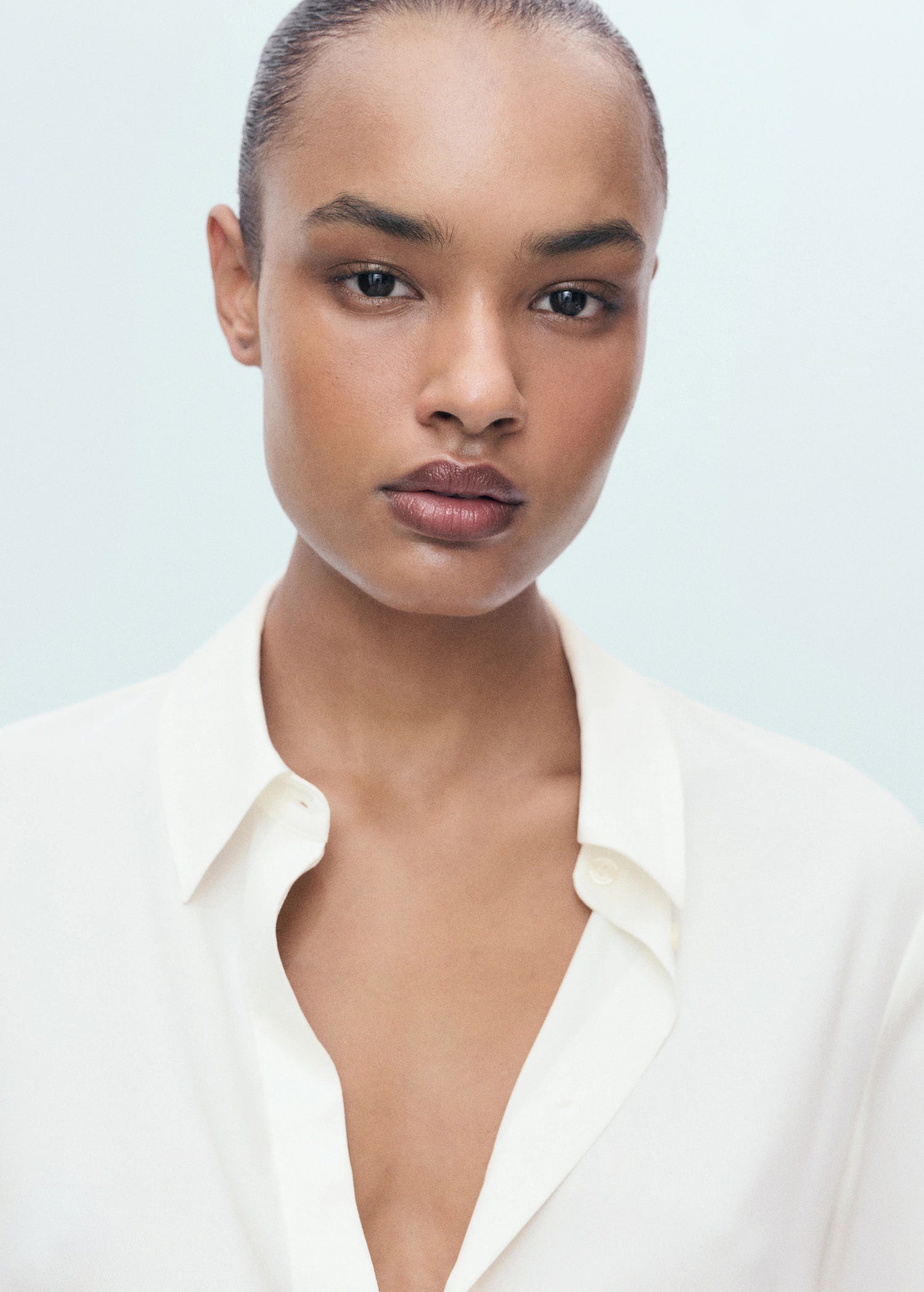 Fluid Long Sleeved Blouse