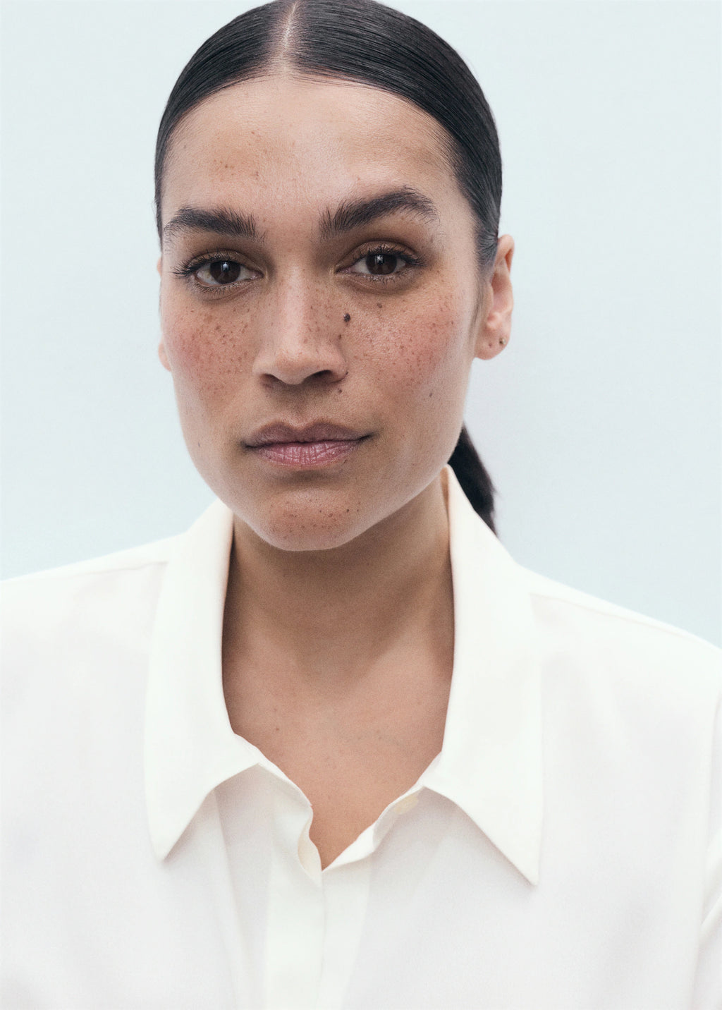 Fluid Long Sleeved Blouse