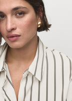 Fluid Long Sleeved Blouse