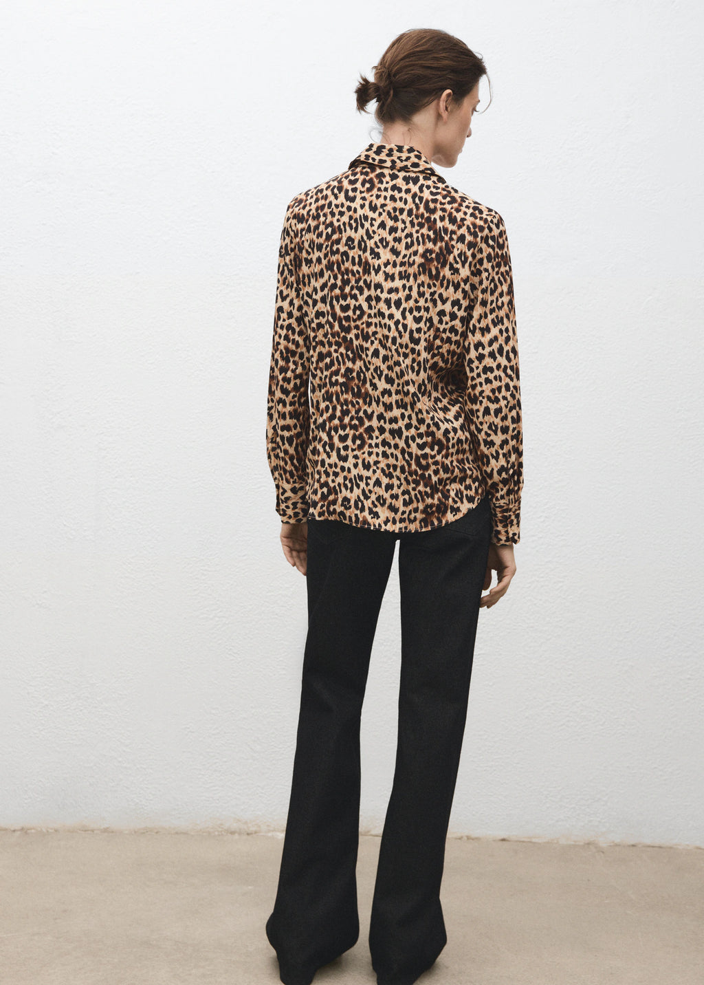 Fluid Long Sleeved Blouse