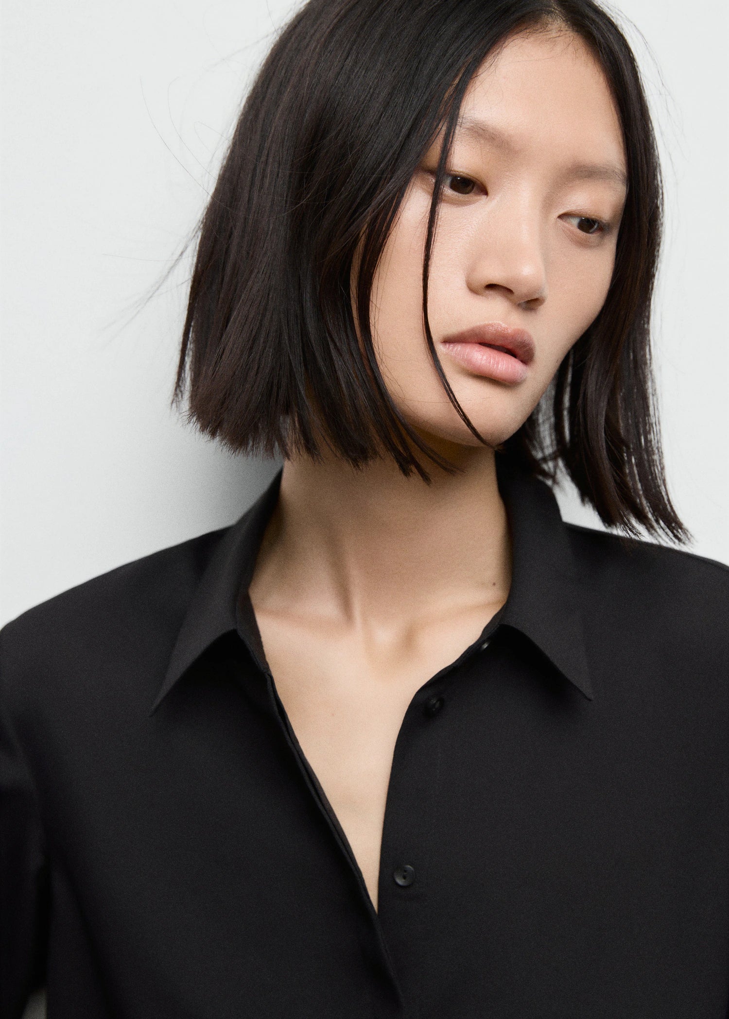 Fluid Long Sleeved Blouse