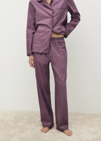 Garment Dyed Cotton Long Trousers