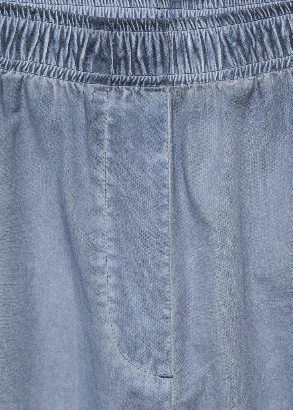Garment Dyed Cotton Long Trousers
