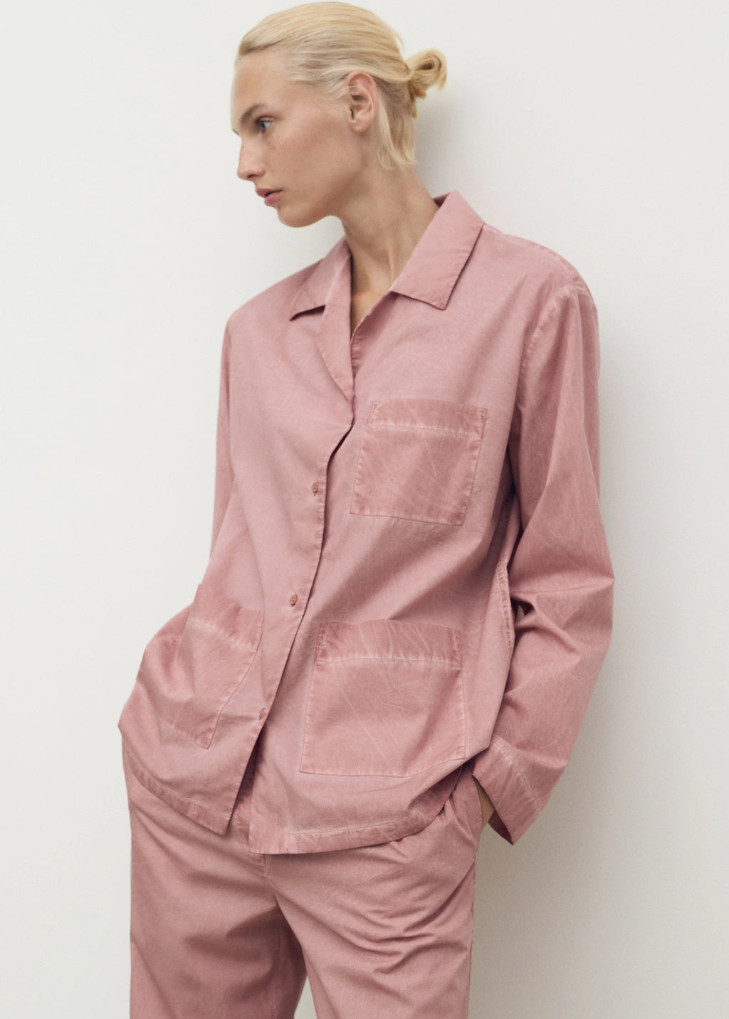 Garment Dyed Cotton Shirt