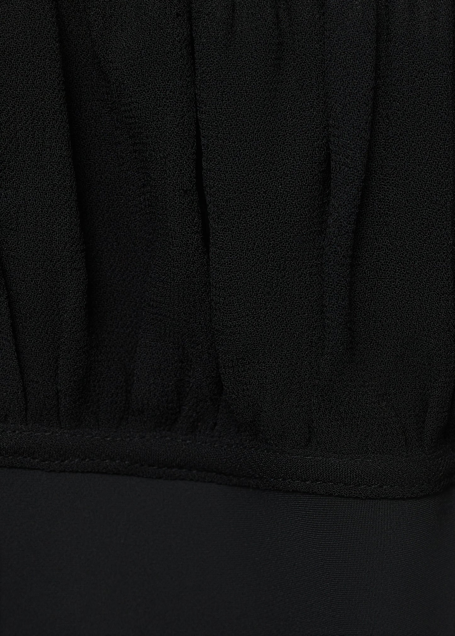 Gathered Neckline Dress