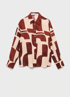 Geometric Print Shirt