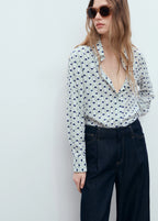 Geometric Print Shirt