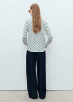 Geometric Print Shirt