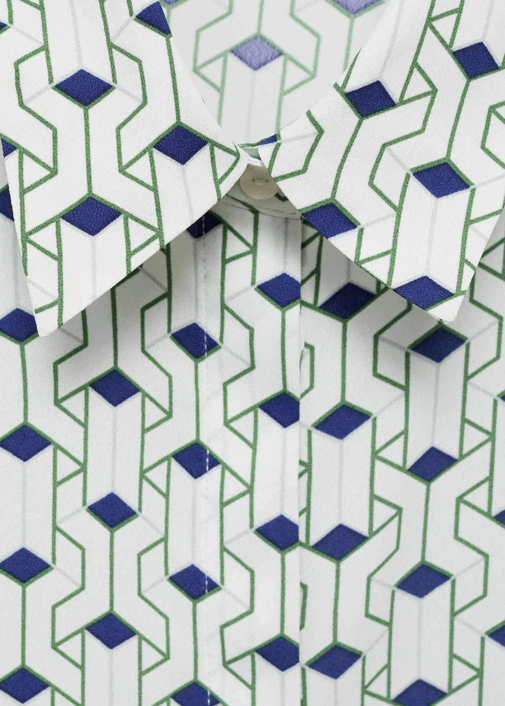 Geometric Print Shirt