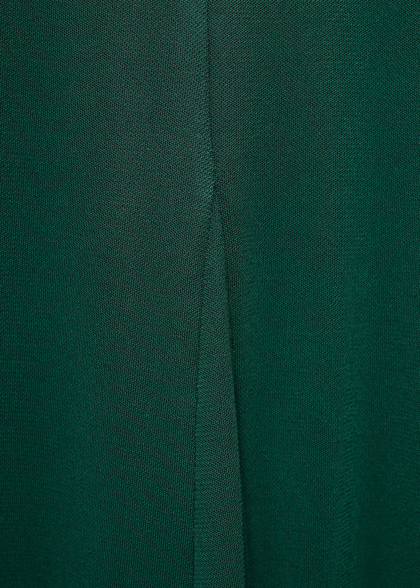 Godet Dress With A Perkins Collar