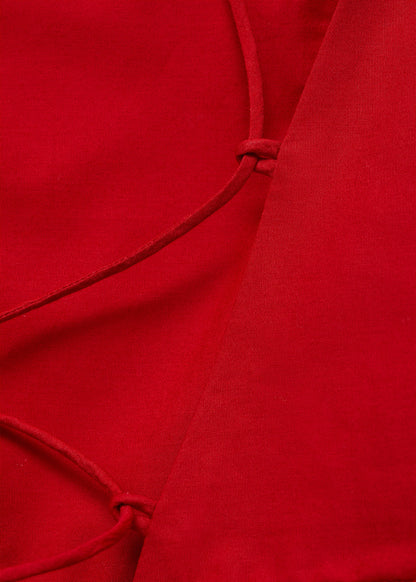 Halter Dress With Crossed Back