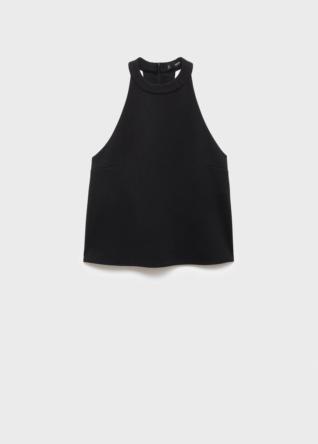 Halter Top With Low Cut Back