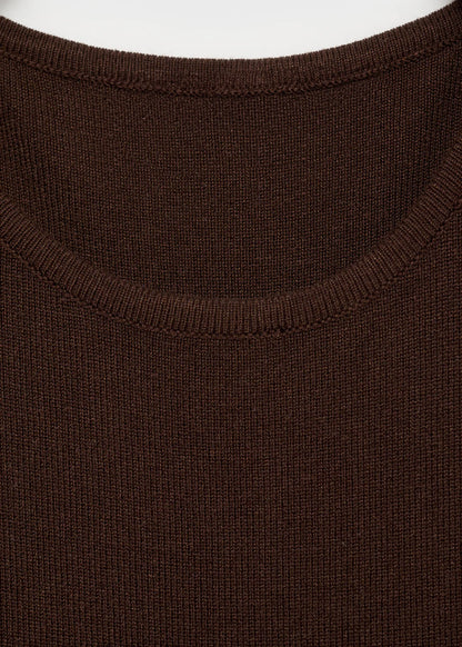 Halter Neck Knitted Dress