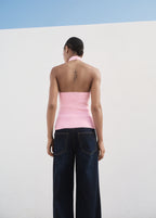 Halter Neck Knitted Top