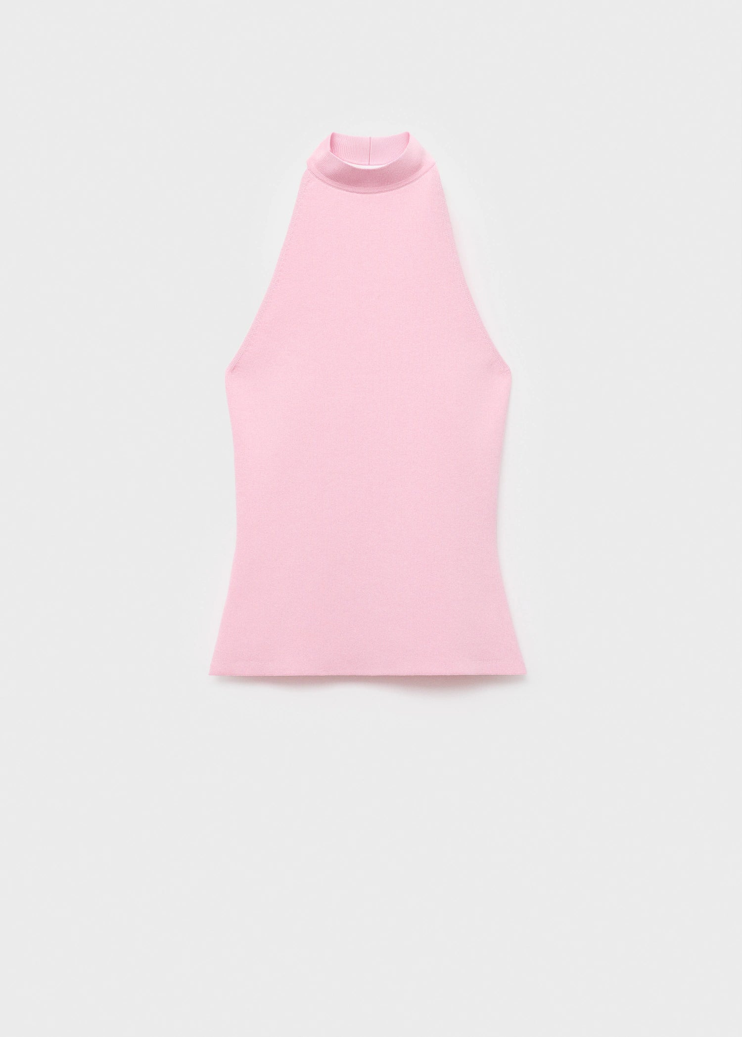 Halter Neck Knitted Top