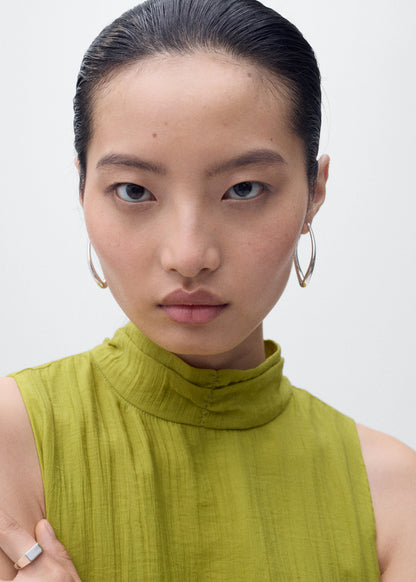 Halter Neck Lyocell Dress