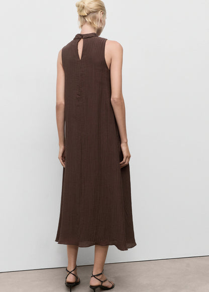 Halter Neck Lyocell Dress