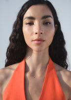 Halter Neck Peplum Waistcoat