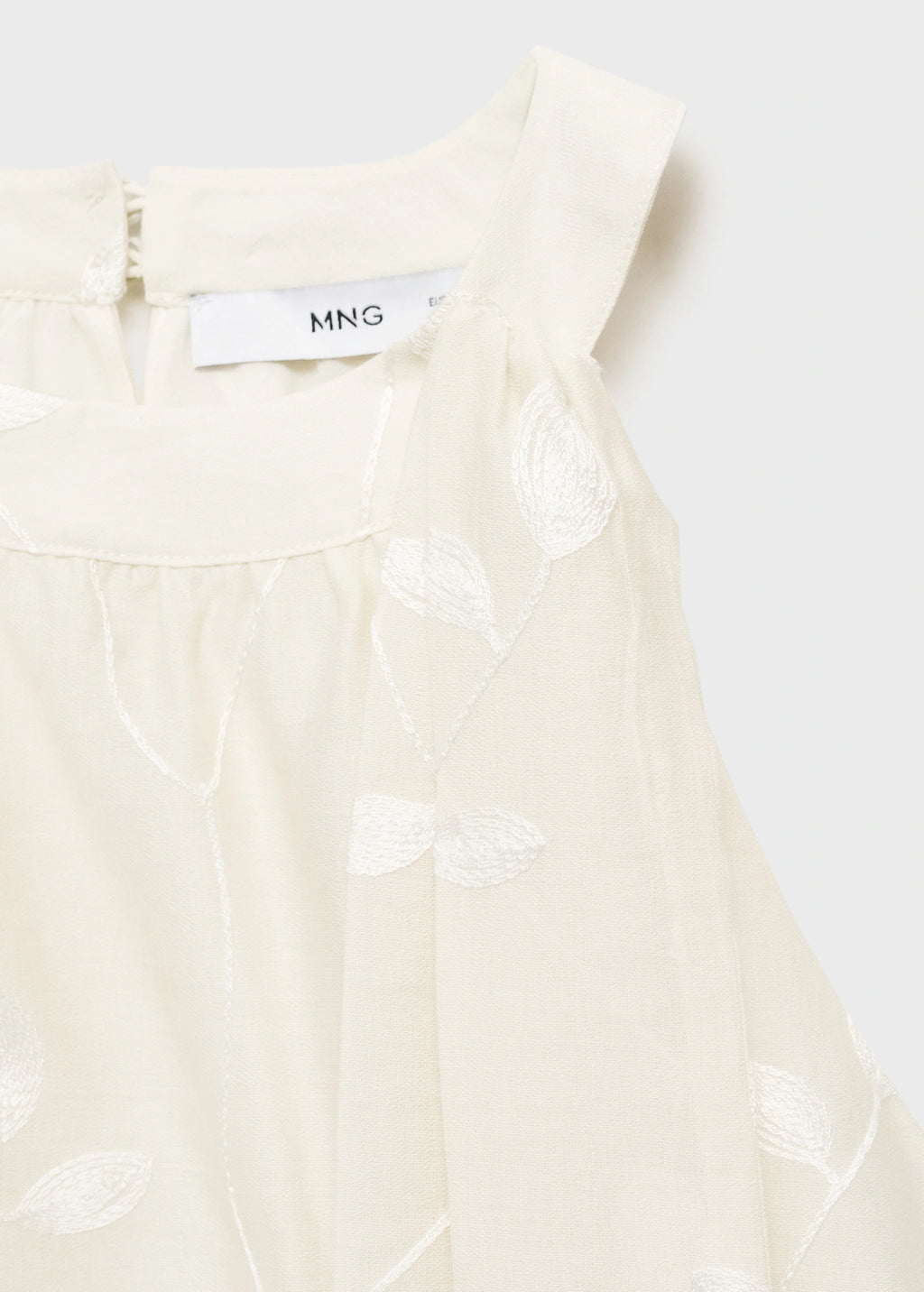 Halter Neck Top With Knot Detail