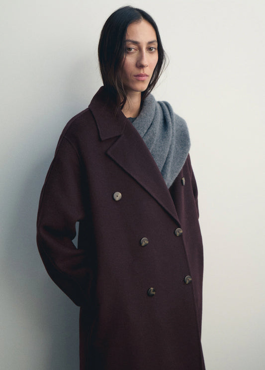 Handmade Oversized Wool Coat