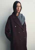 Handmade Oversized Wool Coat