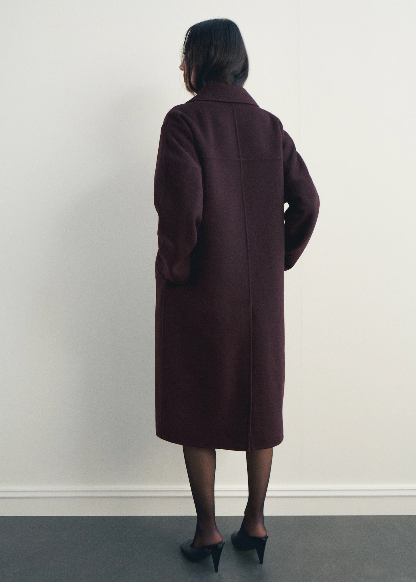Handmade Oversized Wool Coat