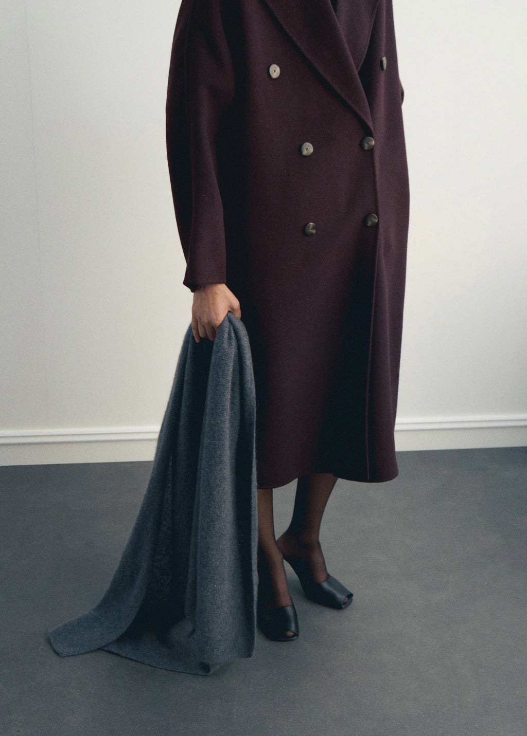 Handmade Oversized Wool Coat