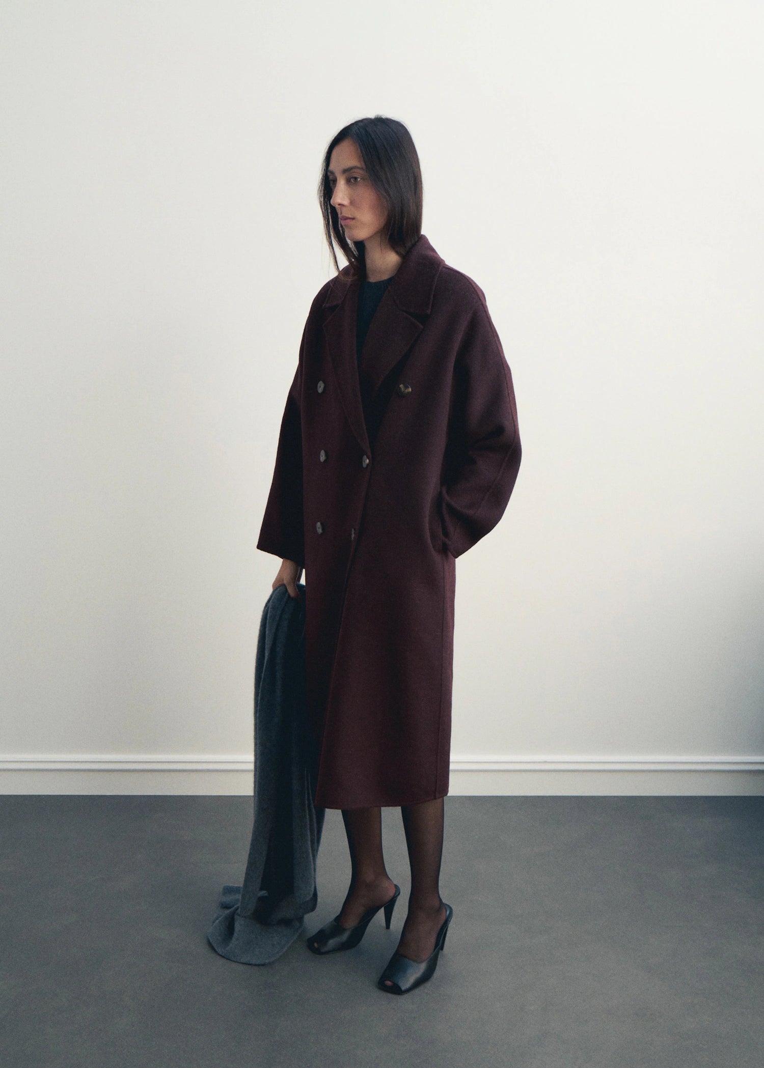 Handmade Oversized Wool Coat