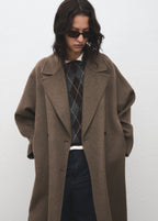 Handmade Oversized Wool Coat