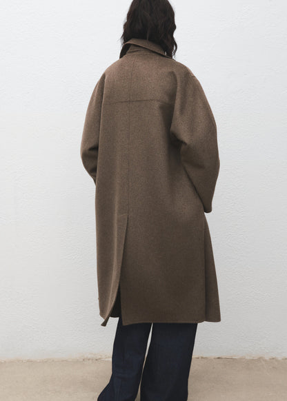 Handmade Oversized Wool Coat