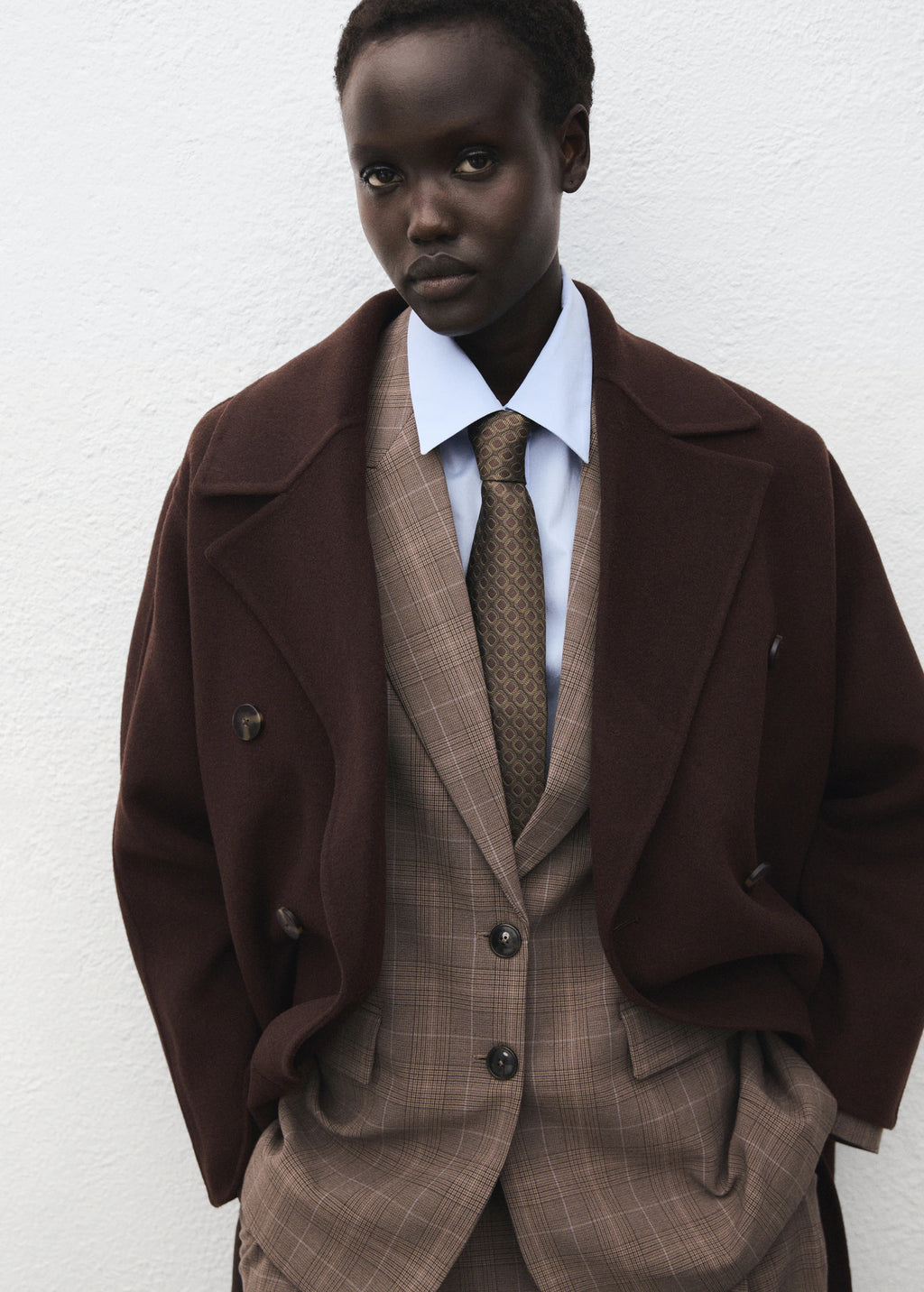 Handmade Oversized Wool Coat