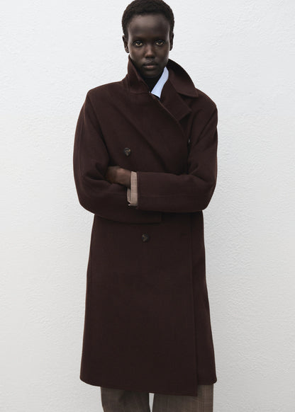 Handmade Oversized Wool Coat