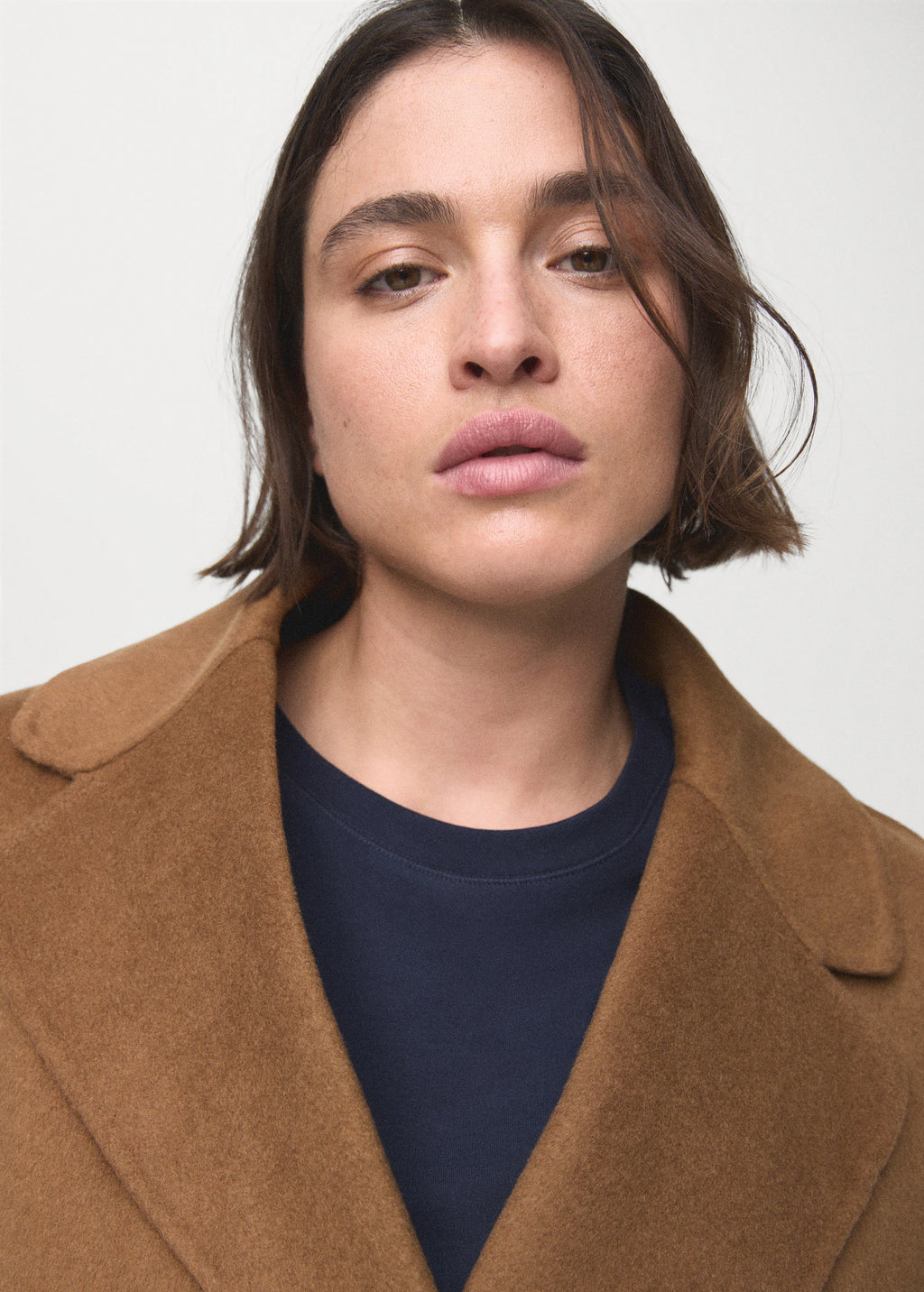 Handmade Wool Coat With Belt